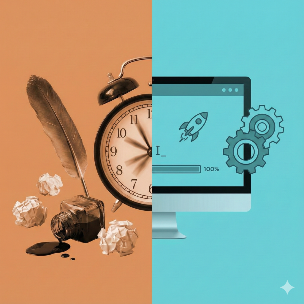 Lire la suite à propos de l’article Utiliser l&rsquo;IA pour écrire son livre : est-ce tricher ? (Ou est-ce simplement être efficace ?)